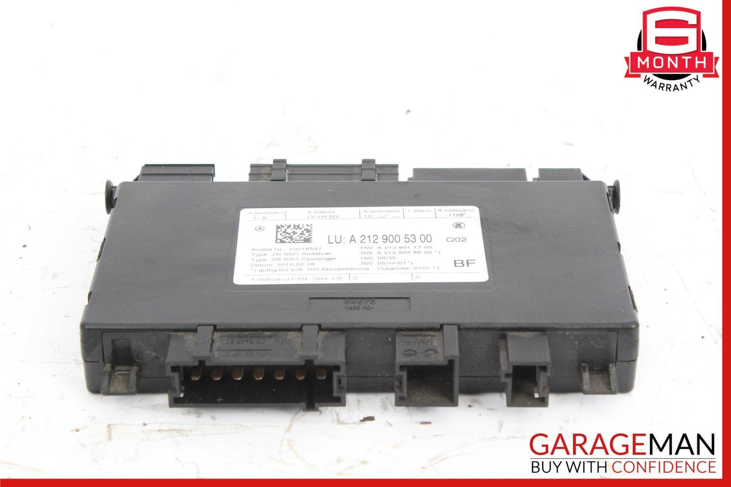 08-20 Mercedes W212 E350 SLK250 C350 Seat Control Module Front Right Side OEM