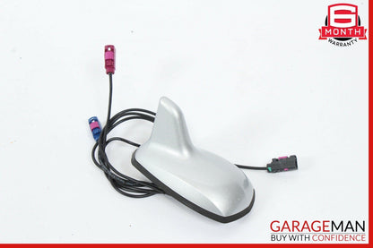 07-13 Mercedes W221 S400 S600 S63 AMG Top Shark Fin Antenna Roof GPS Silver OEM