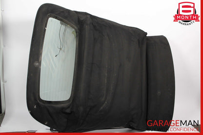 03-09 Mercedes W209 CLK350 CLK55 AMG Convertible Roof Soft Top Cover Assy Black