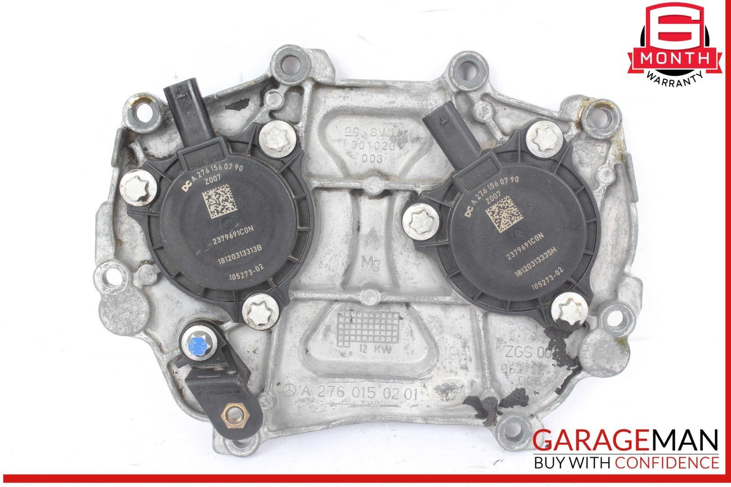 12-18 Mercedes W218 CLS550 Front Right or Left Side Engine Timing Chain Plate