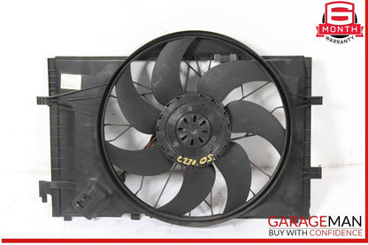 05-09 Mercedes W203 C230 C350 CLK350 Engine Radiator Cooling Fan Motor OEM