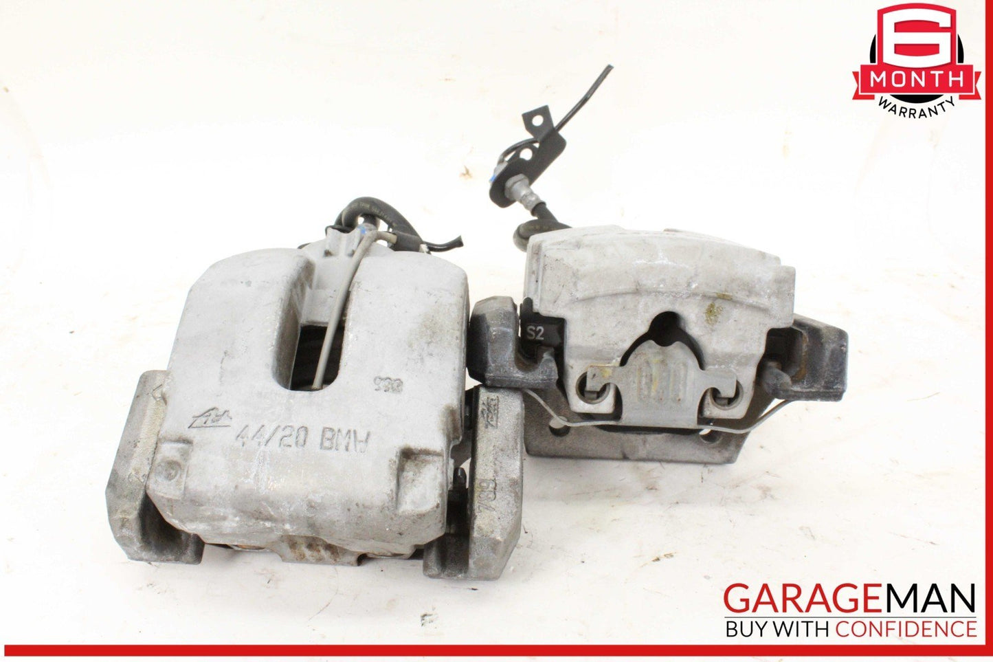 14-18 BMW X5 F15 X6 Rear Left and Rear Right Side Brake Caliper Calipers Set OEM