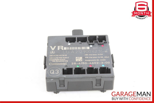 08-18 Mercedes C250 CLS550 C300 SLK250 Front Right Side Door Control Module Unit