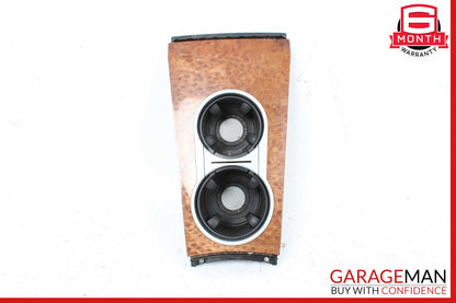06-12 Mercedes X164 GL450 ML350 Center Console Cup Holder Compartment Wood OEM