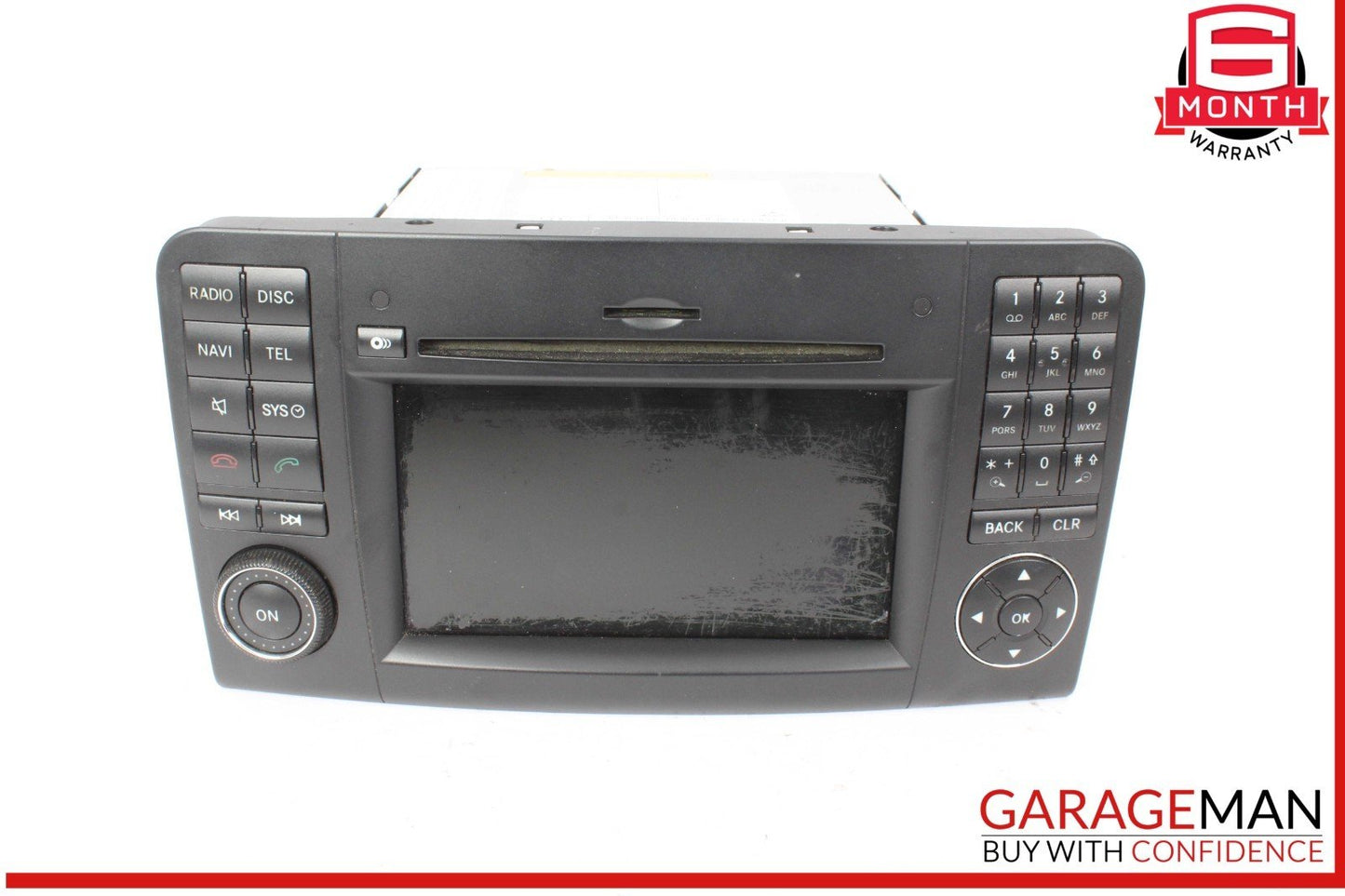 09-12 Mercedes W164 ML350 CDI 4MATIC Command Head Unit Navigation Radio Player