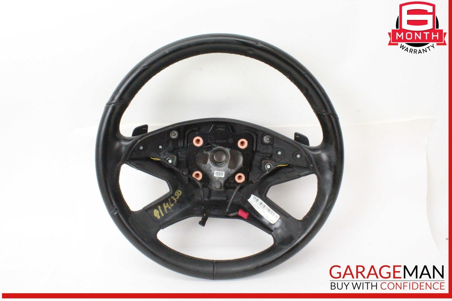 09-13 Mercedes W164 ML350 4MATIC Driver Steering Wheel w/ Paddle Shifters OEM