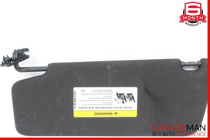 08-14 Mercedes W204 C300 C350 Front Right Side Sunvisor Sun Visor Black