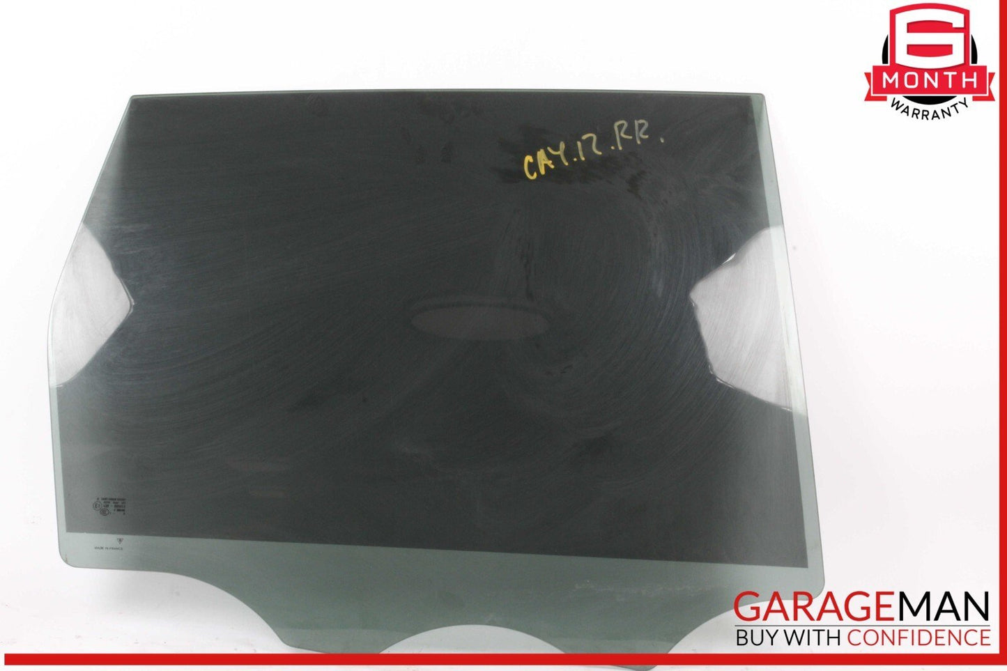 11-18 Porsche Cayenne 958 Rear Right Passenger Side Door Window Glass OEM