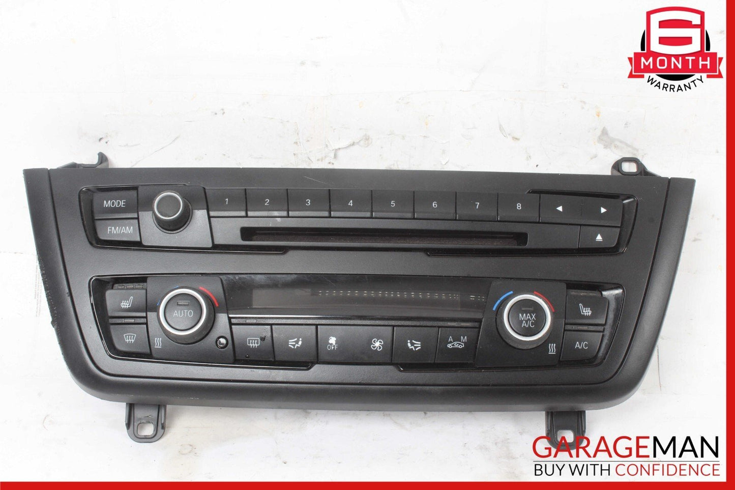 12-18 BMW F30 328i A/C Climate Control Operating Audio Unit Panel Assembly OEM