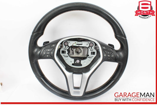 14-19 Mercedes W117 CLA250 Steering Wheel w/ Paddle Shifters Black OEM
