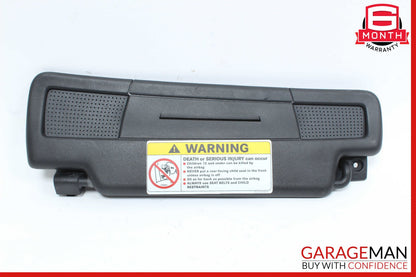 05-11 Mercedes R171 SLK280 Right Side Sun Visor Sunvisor Shade Black OEM