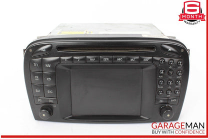 03-04 Mercedes R230 SL500 SL55 AMG Head Unit Radio Command Navigation Module OEM