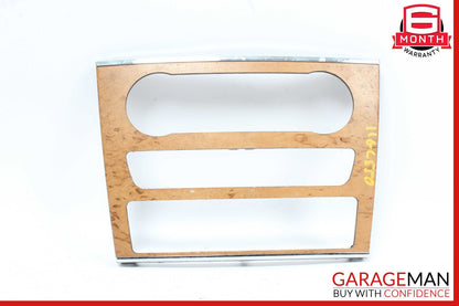 06-12 Mercedes X164 GL550 ML500 Center Console Control Trim Bezel Panel Wood OEM