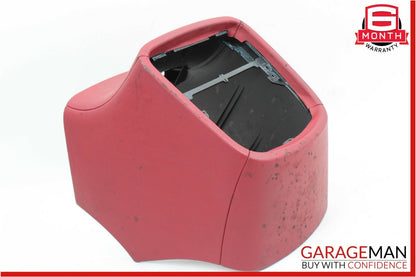 14-18 Maserati Quattroporte Rear Center Console Back Panel Trim Cover Red OEM