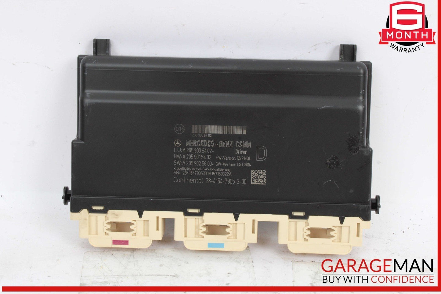 15-20 Mercedes W205 C300 4MATIC Front Left Driver Side Seat Control Module OEM