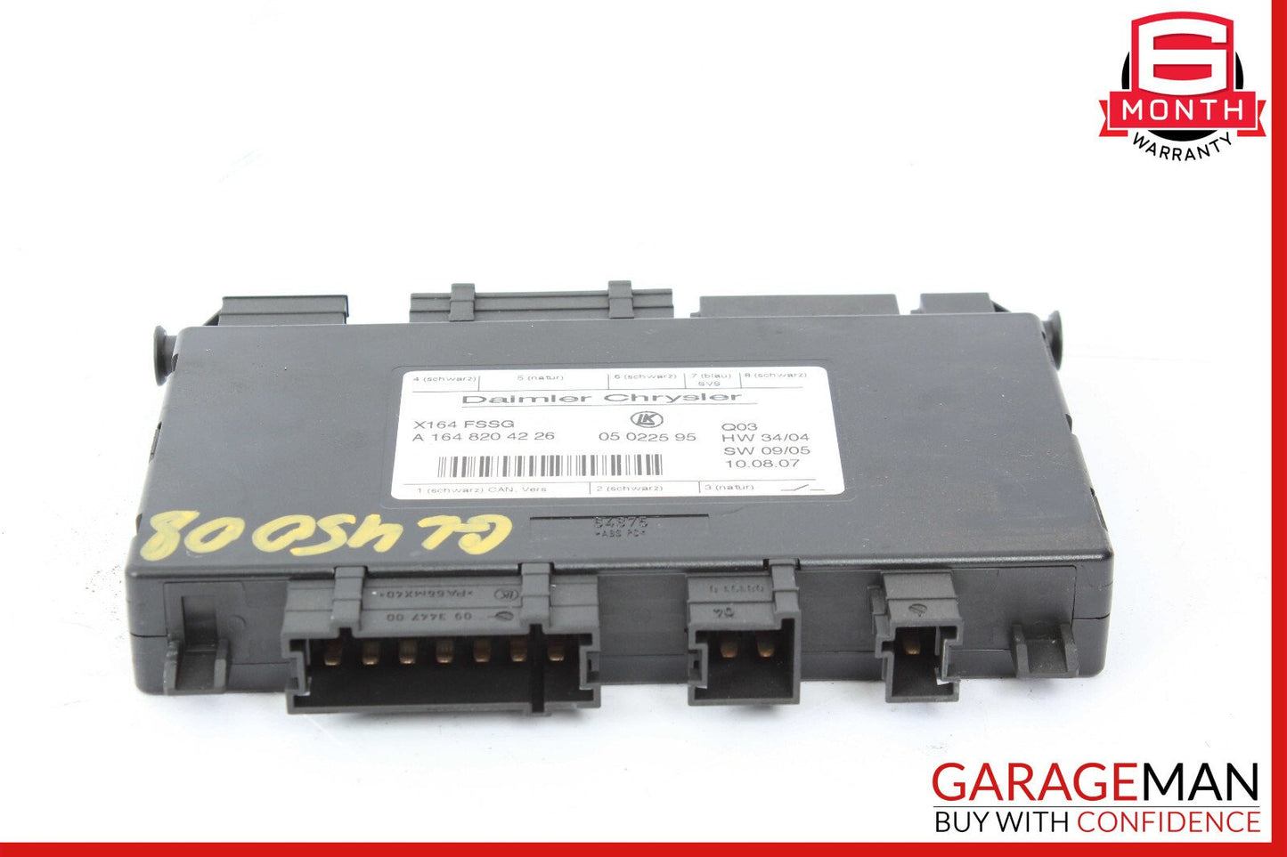 07-12 Mercedes X164 GL450 GL350 Third Seat Row Power Folding Control Module OEM