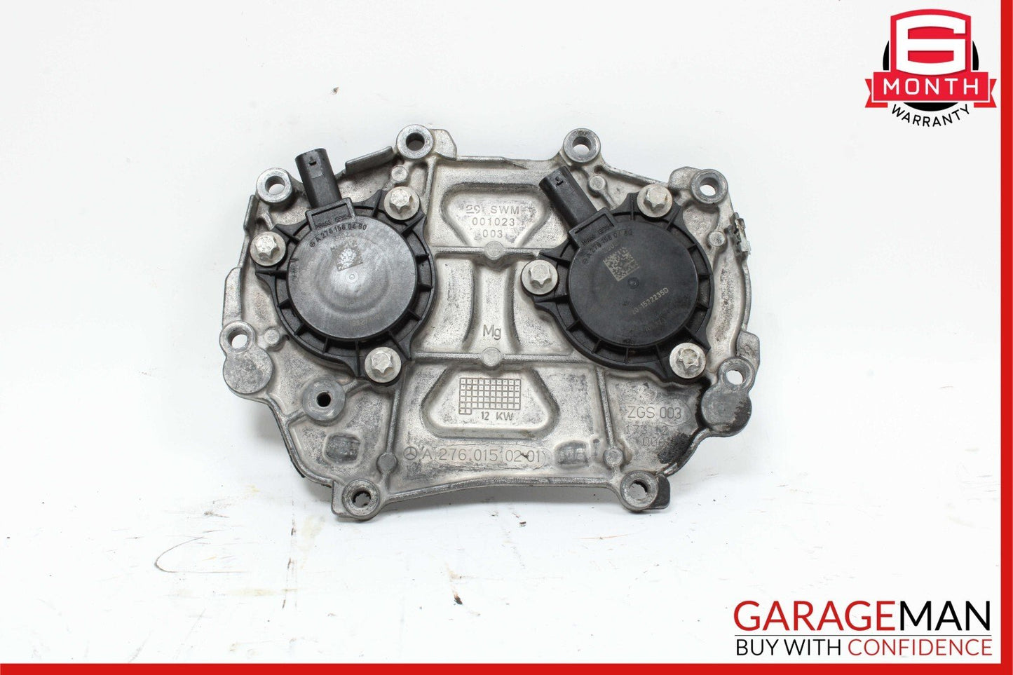 12-18 Mercedes S550 SLK350 Front Right / Left Engine Timing Chain Cover Plate
