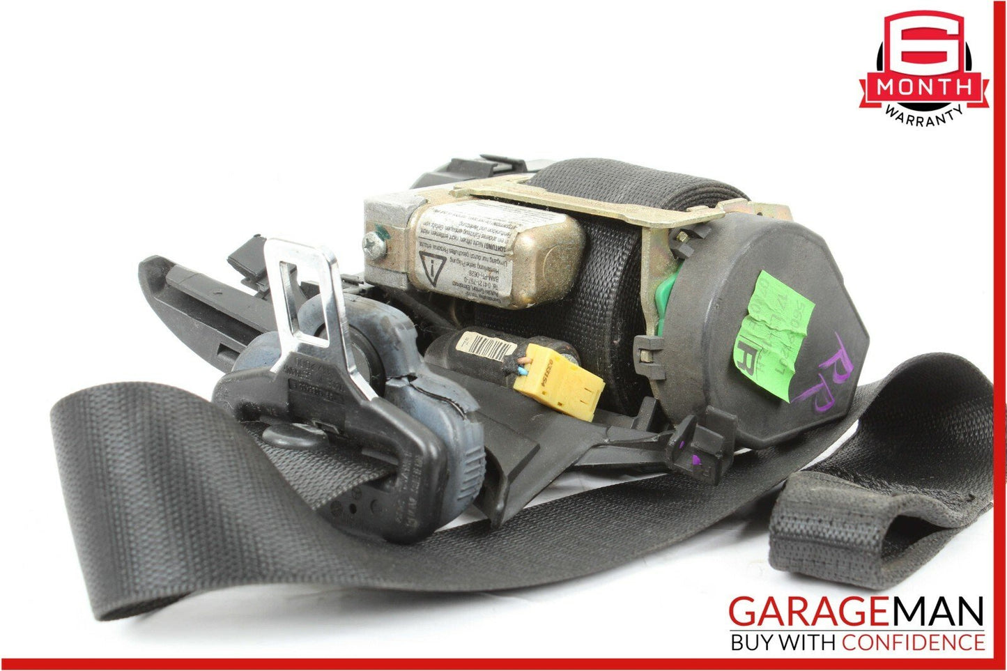 97-03 Mercedes W208 CLK430 CLK55 Front Right Passenger Seatbelt Seat Belt Black