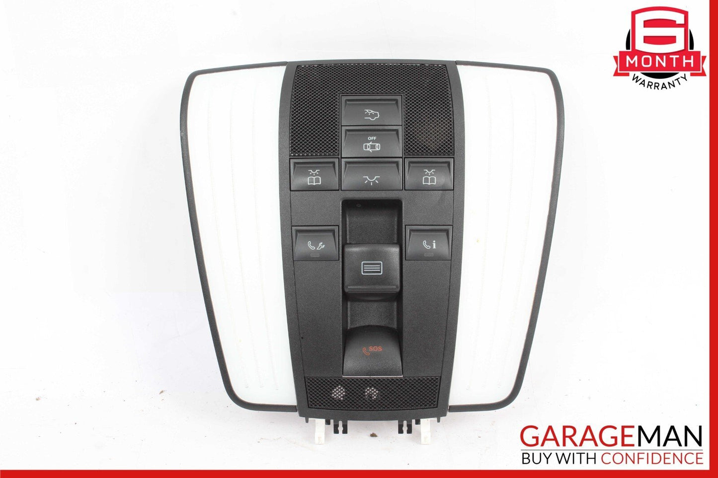 10-16 Mercedes W212 E550 Front Upper Overhead Dome Light Reading Map Lamp Black