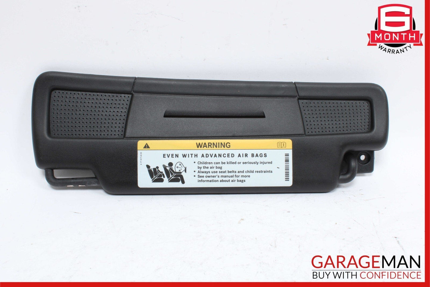 12-20 Mercedes R172 SLK350 Front Right Side Sun Visor Shade Cover Sunvisor OEM