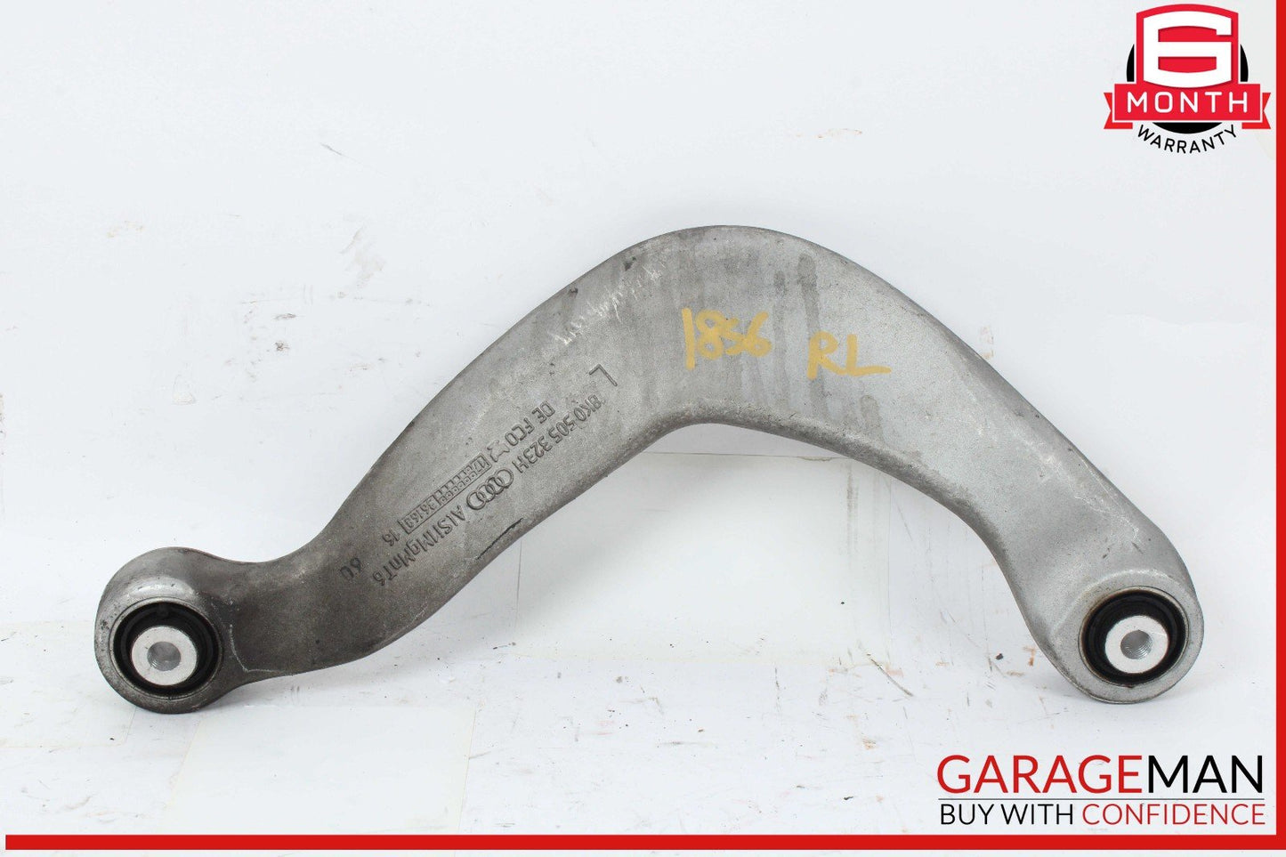 09-18 Audi S6 A6 A7 Rear Left Driver Side Upper Control Arm 8K0505323H OEM