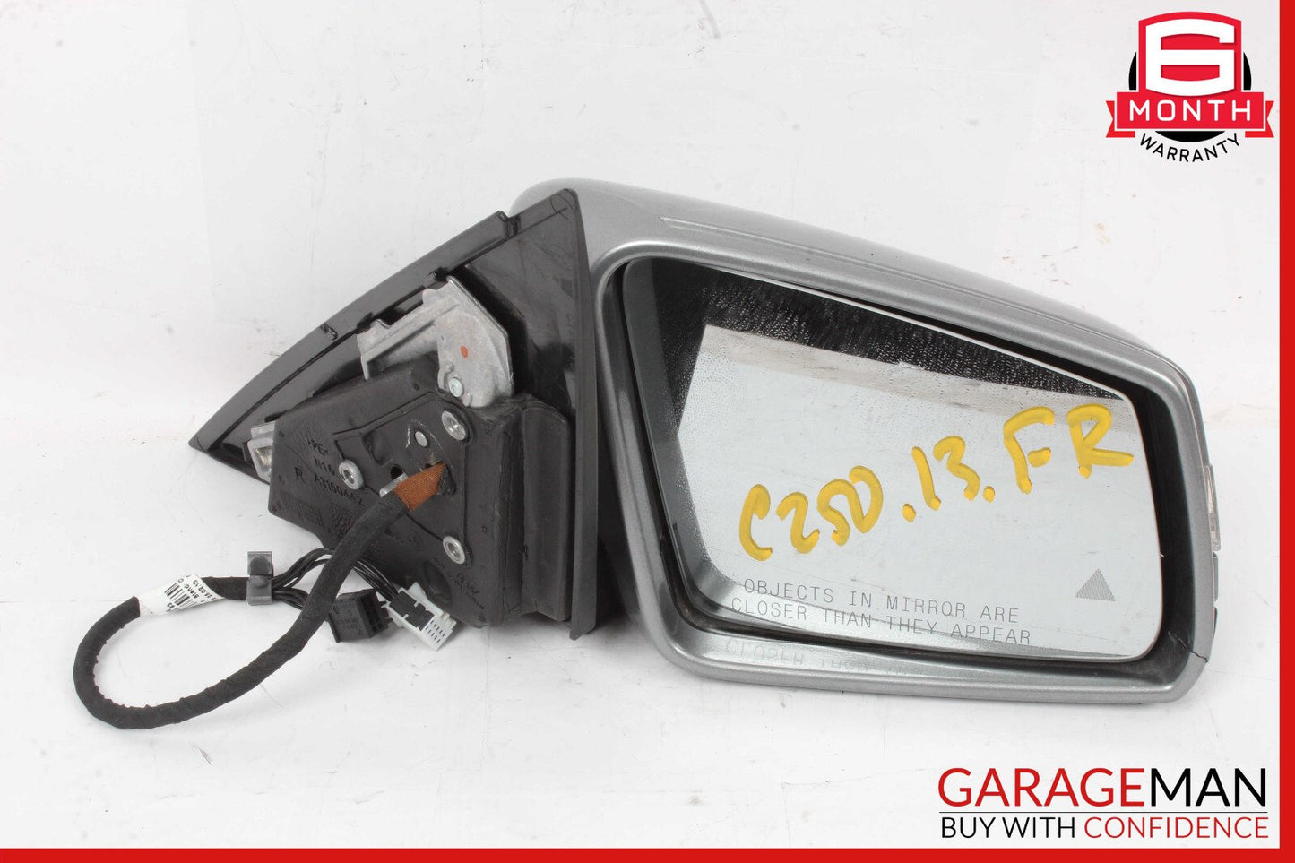 12-14 Mercedes W204 C250 C300 Front Right Side Mirror Door Rear View OEM