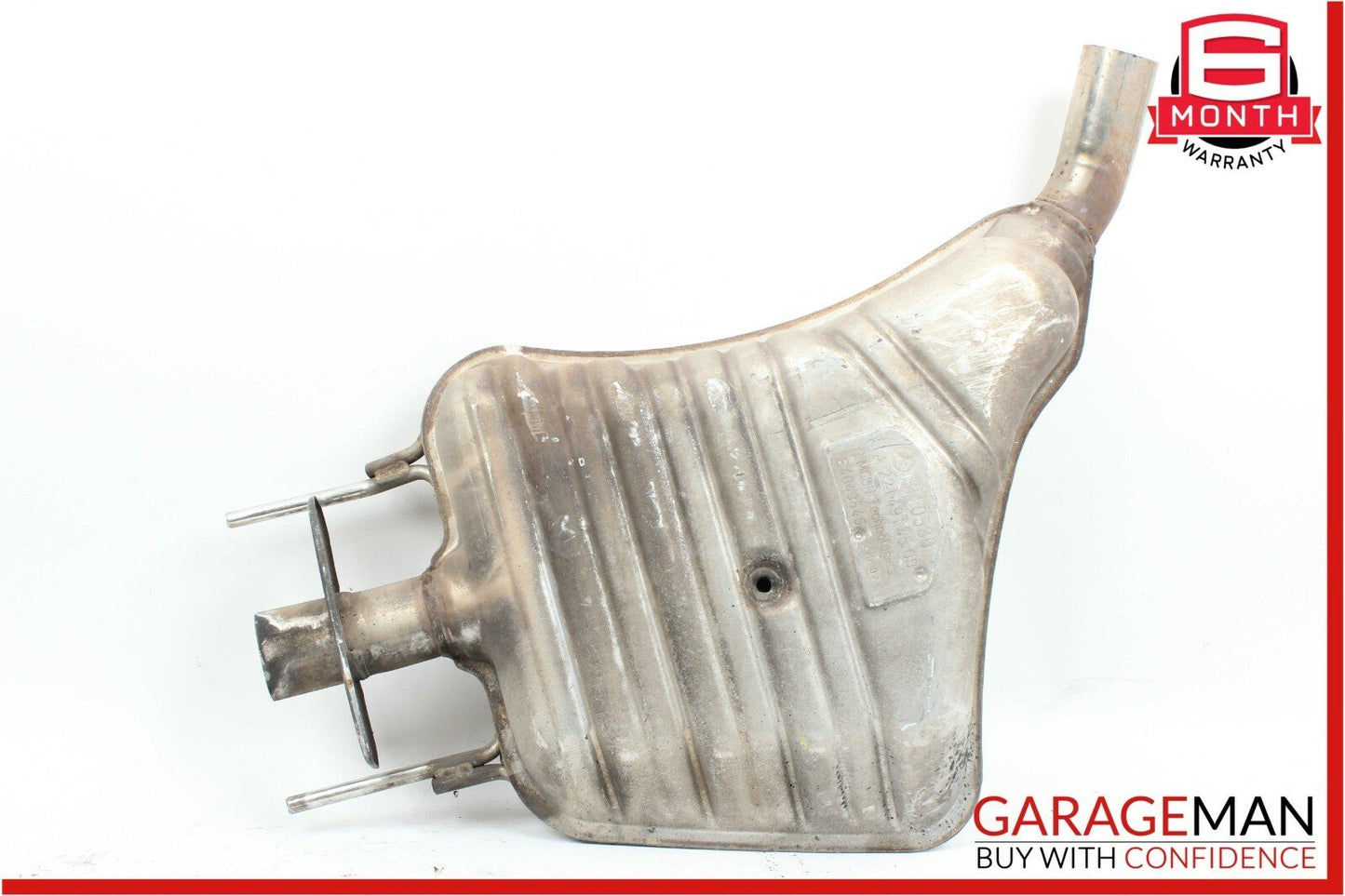 10-11 Mercedes W221 S550 Rear Left Driver Side Exhaust Muffler OEM