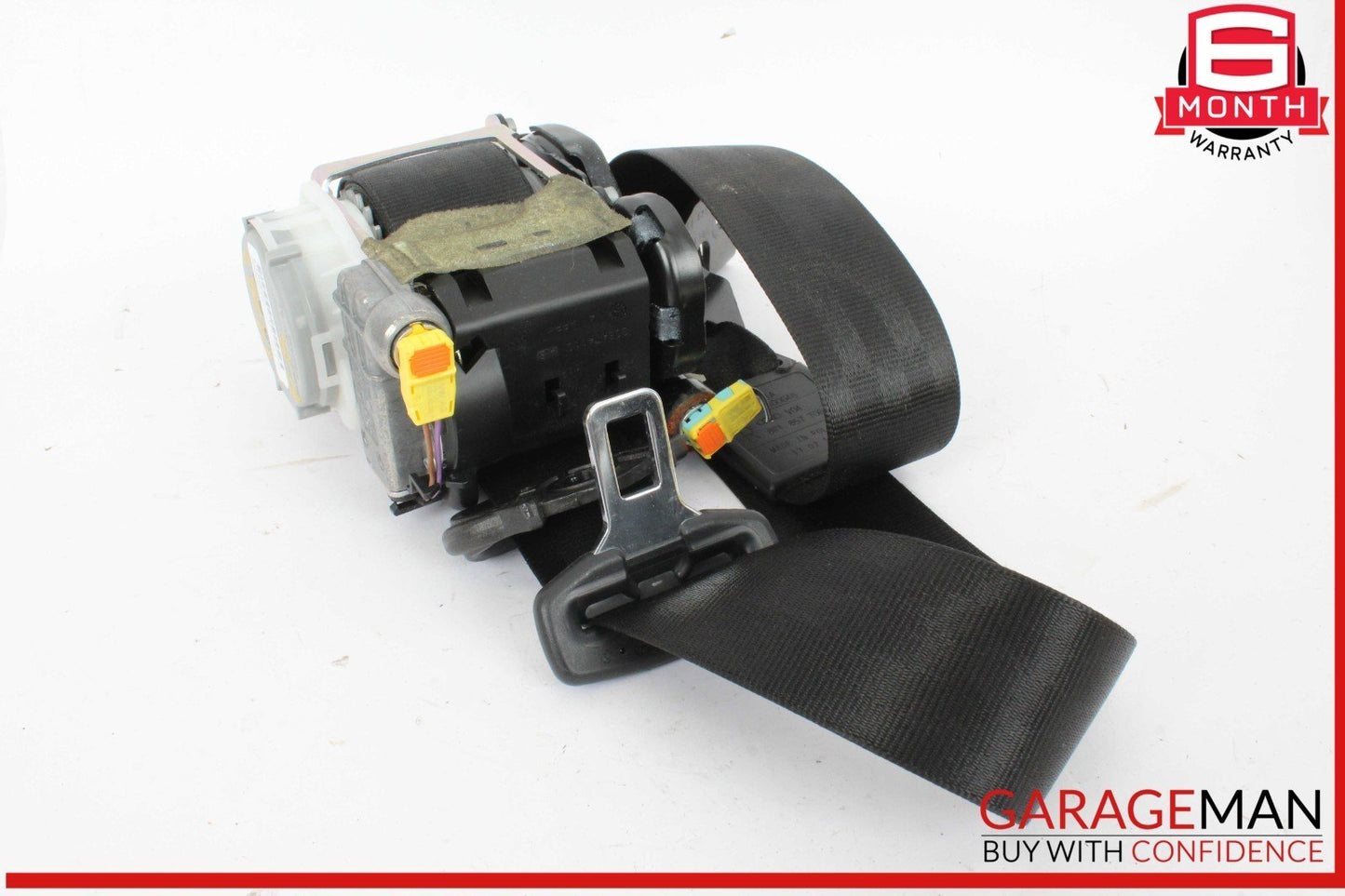 14-17 Audi SQ5 Front Right Passenger Side Seat Belt Seatbelt Black OEM