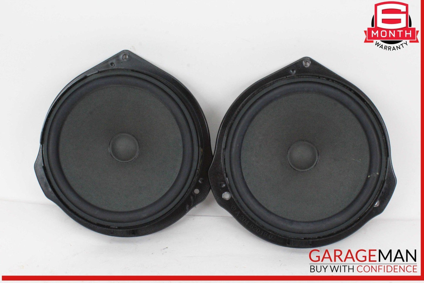08-14 Mercedes W204 C300 Front Right & Left Side Door Sound Speaker Set of 2 Pc