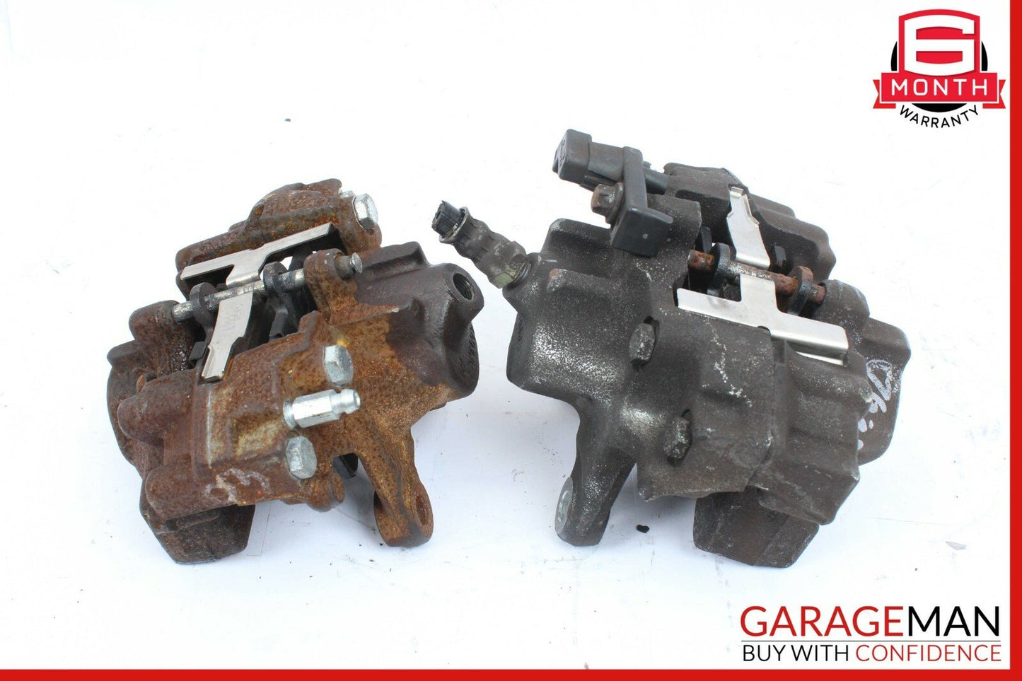 01-11 Mercedes W203 C280 SLK300 Rear Right & Left Brake Caliper Calipers Set OEM