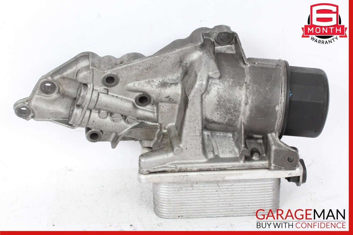 06-12 Mercedes W251 R350 CLK350 C350 E350 Engine Oil Filter Cooler Housing OEM