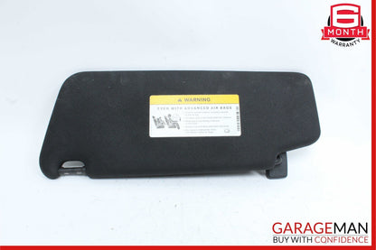 08-14 Mercedes W204 C300 Front Right Side Sun Visor Sunvisor Shade Black OEM