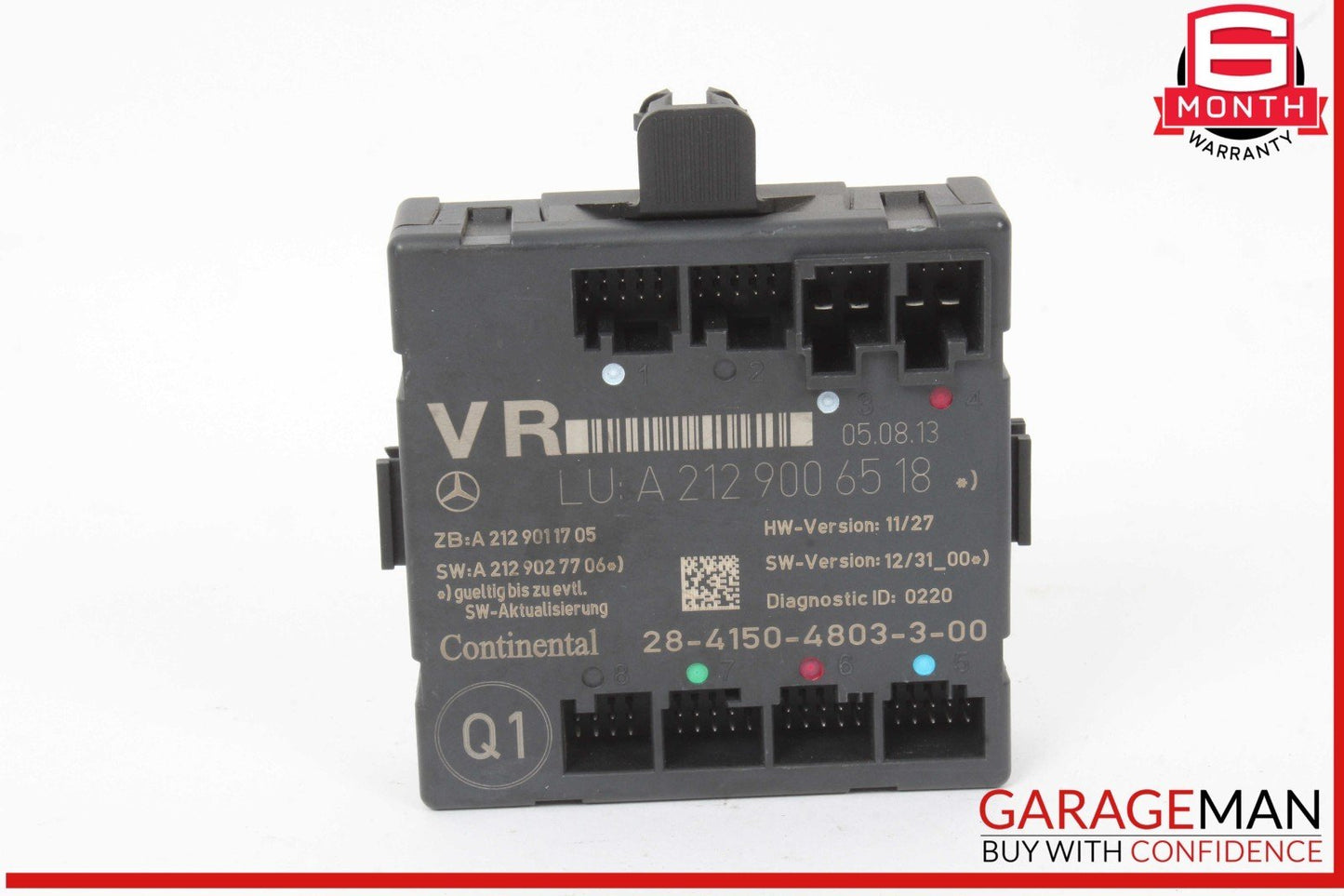 08-18 Mercedes W212 E350 CLS550 Front Right Side Door Control Module OEM
