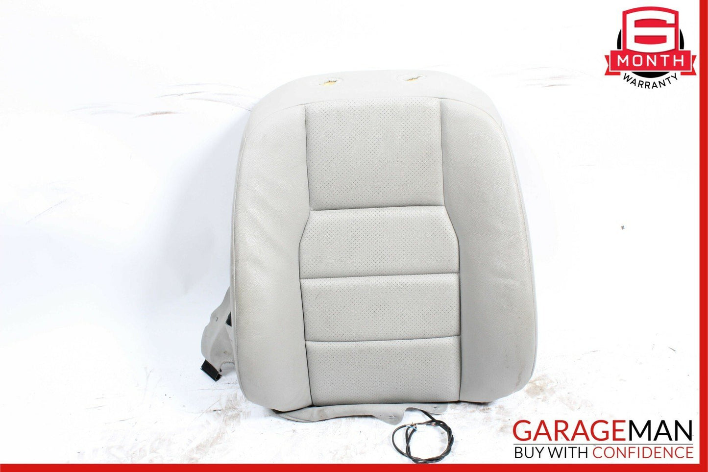 12-14 Mercedes W204 C250 C300 Front Right Top Upper Seat Cushion Cover Grey