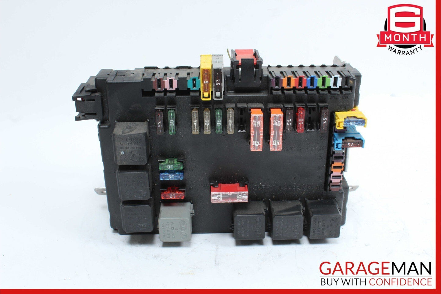 07-09 Mercedes W221 S550 CL550 Rear Trunk Relay Junction Fuse Box 2215403550 OEM