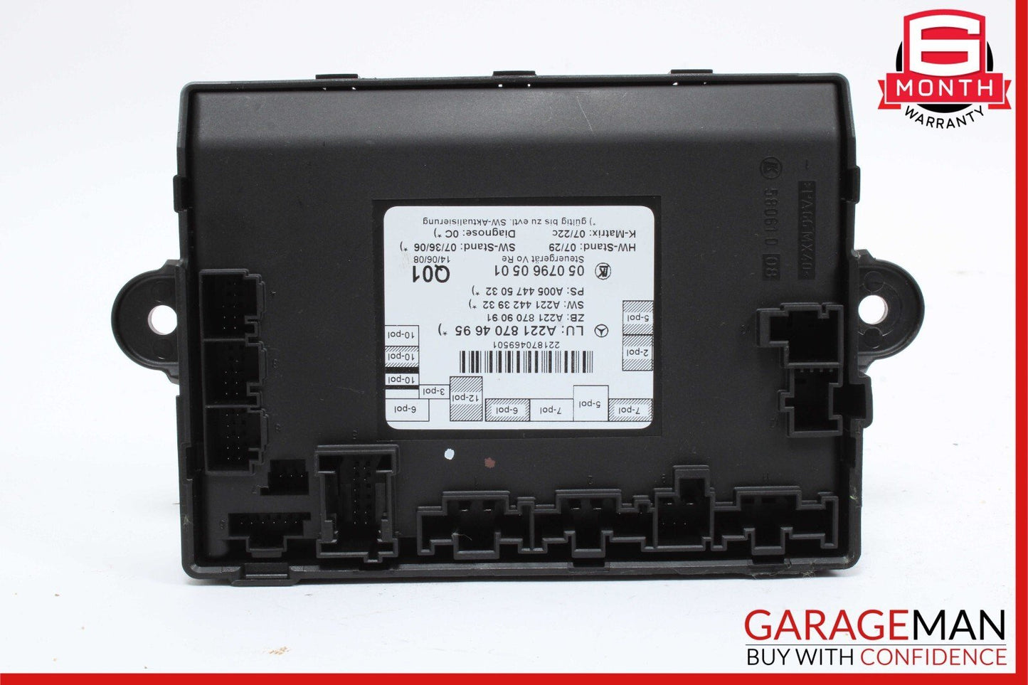 07-13 Mercedes W221 S550 S600 Front Right Side Door Control Module Unit OEM