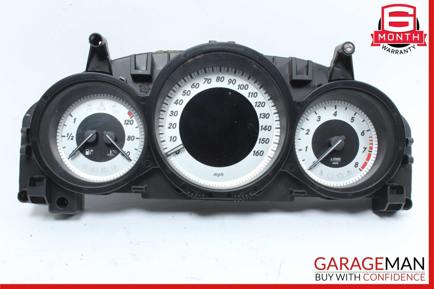 12-14 Mercedes C250 C300 Speedometer Odometer Gauge Instrument Cluster Assembly