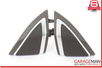 12-18 Mercedes W218 CLS550 Left & Right Side Door Tweeter Speaker Set of 2 OEM
