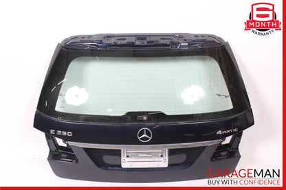 11-16 Mercedes W212 E350 Wagon Trunk Lid Tailgate Hatch Shell w/Glass OEM