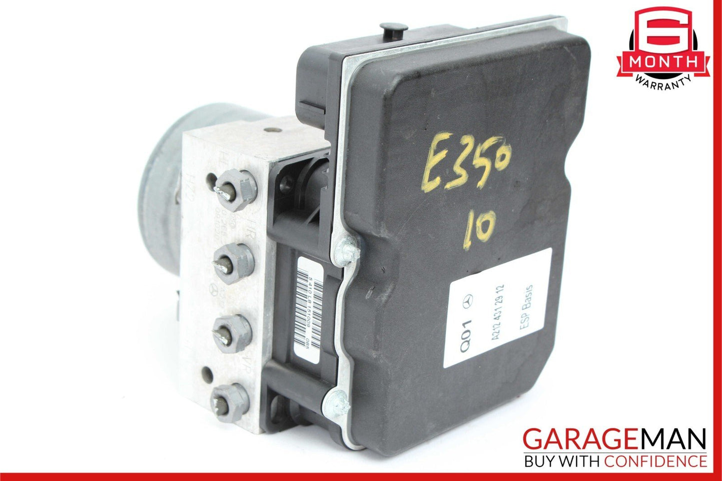 10-14 Mercedes W212 E350 E550 ABS Anti Lock Pump Brake Module 2124312912 OEM