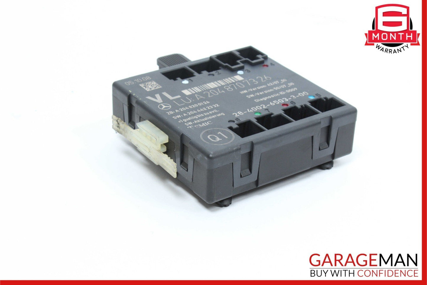 08-18 Mercedes W204 C250 E350 CLS400 Front Left Side Door Control Module OEM