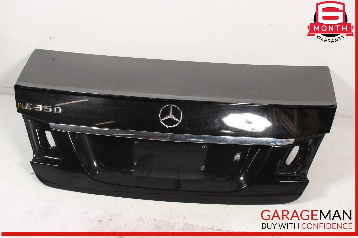 10-16 Mercedes W212 E350 E400 Sedan Rear Trunk Lid Deck Shell Panel OEM