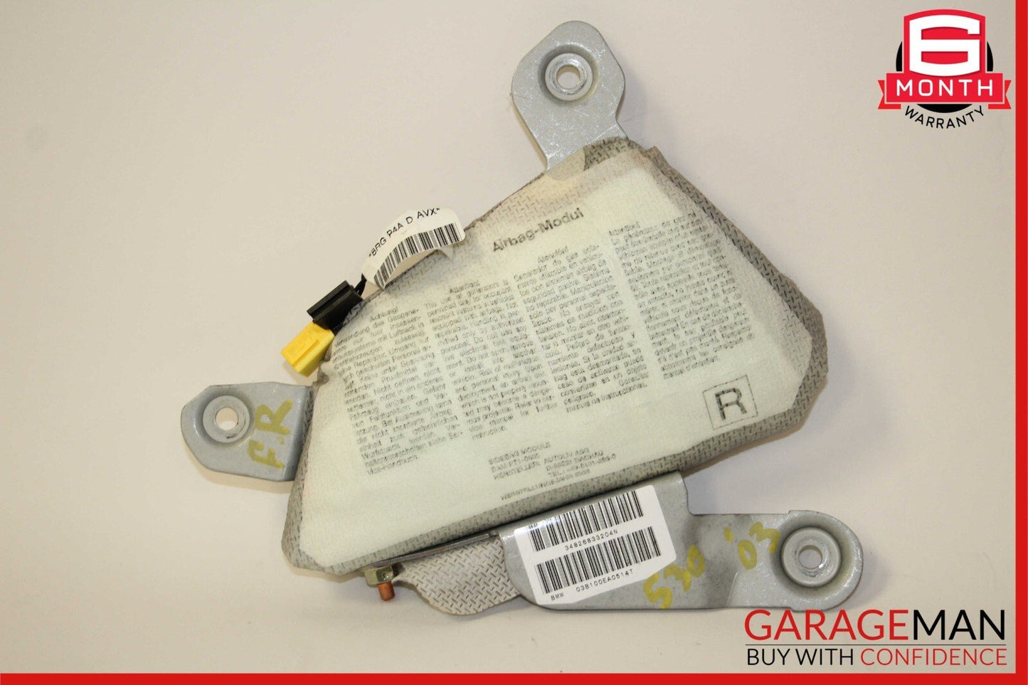 BMW E39 5 Series Side Crash Module Right Passenger Side V3.7 34826833204N AS53