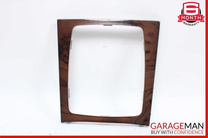 08-14 Mercedes W204 C250 C300 E550 Center Console Shift Shifter Bezel Trim Wood