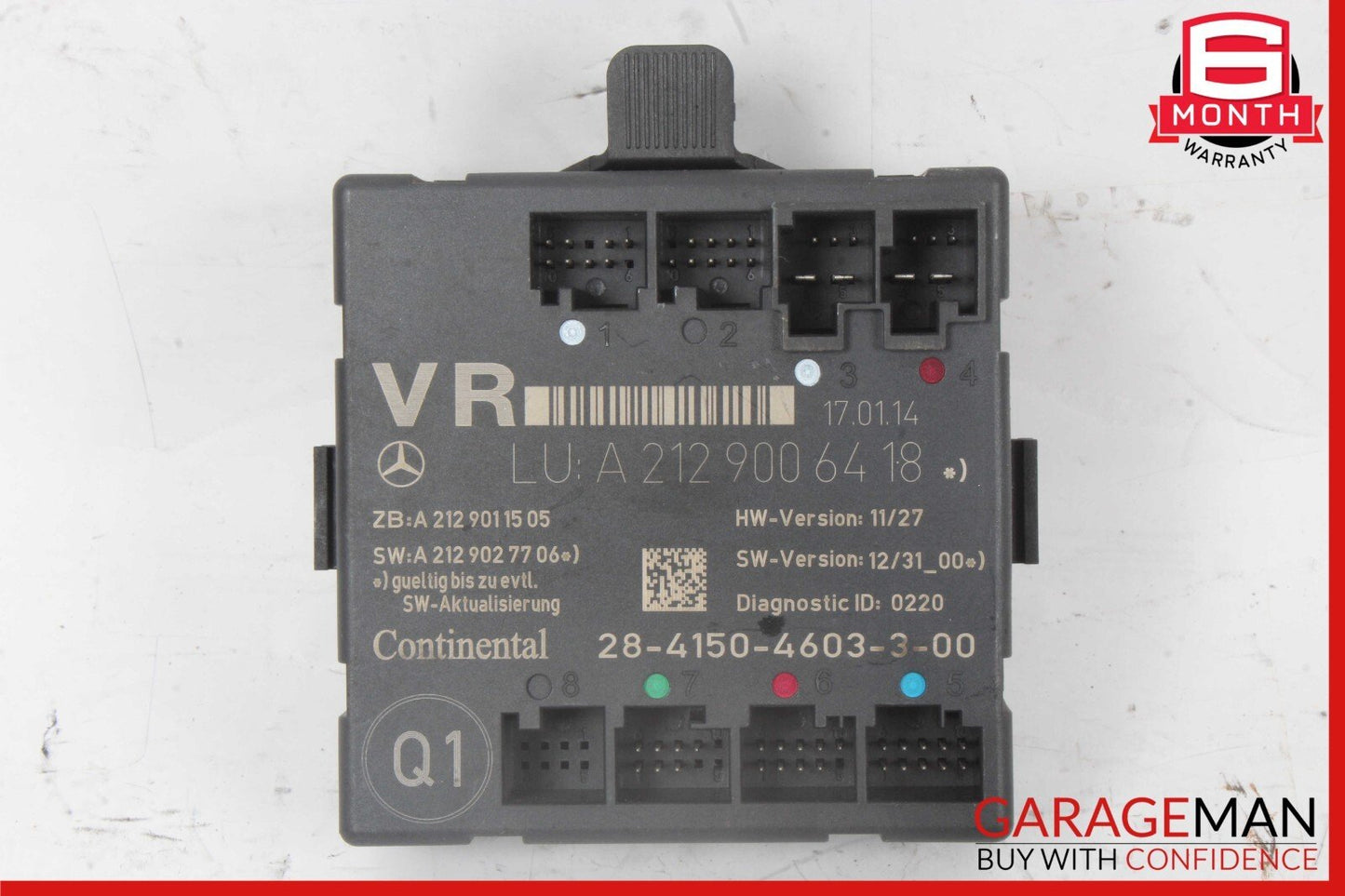 08-18 Mercedes W204 C250 CLS500 E63 AMG Front Right Side Door Control Module OEM