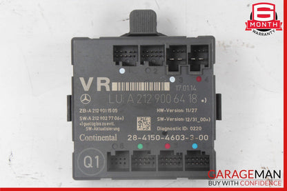 08-18 Mercedes W204 C250 CLS500 E63 AMG Front Right Side Door Control Module OEM