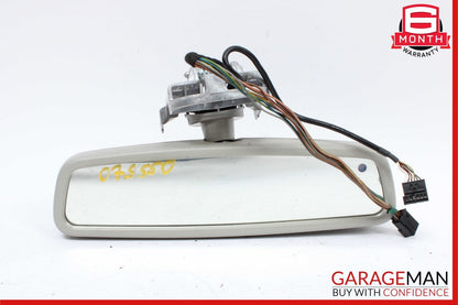 07-09 Mercedes W221 S550 Top Upper Rear View Inside Dim Mirror Gray OEM