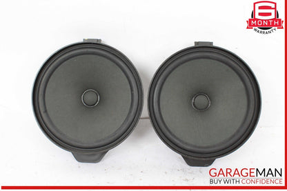 08-14 Mercedes W204 C250 C300 Rear Right & Left Side Door Sound Speakers Set OEM