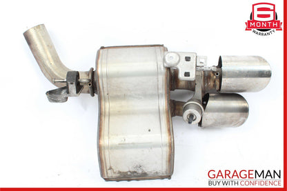 14-17 Maserati Ghibli Rear Left Driver Side Exhaust System Muffler Tips