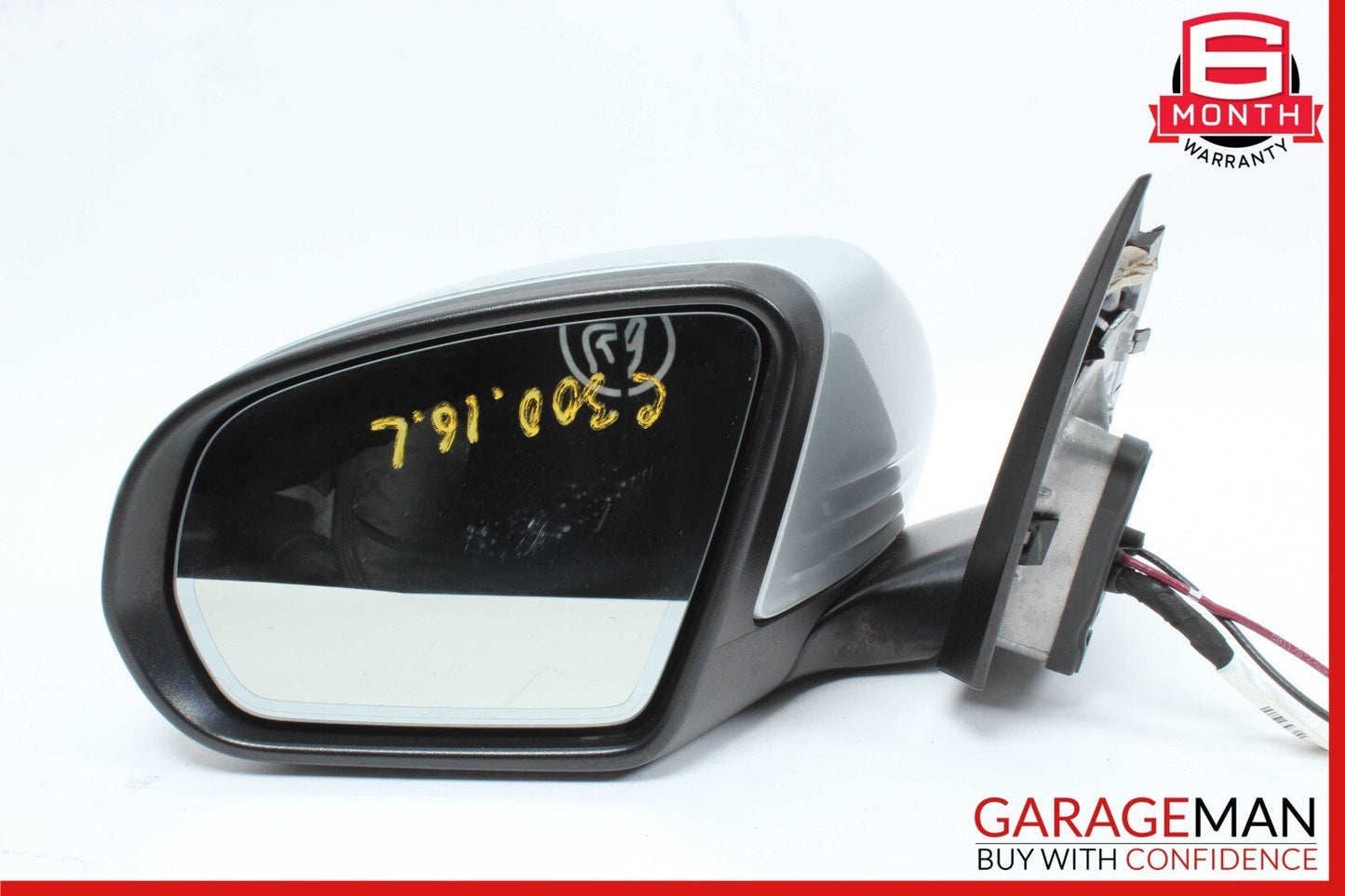 15-18 Mercedes W205 C300 C350e Sedan Front Left Side Mirror Door Rear View OEM